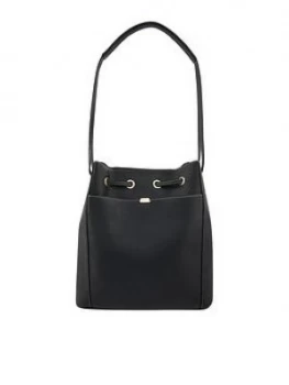Image of Accessorize Nerissa Vegan Hobo Bag - Black
