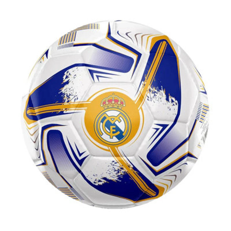 Image of Real Madrid Cf Turbine Print Football White/blue/gold (5)