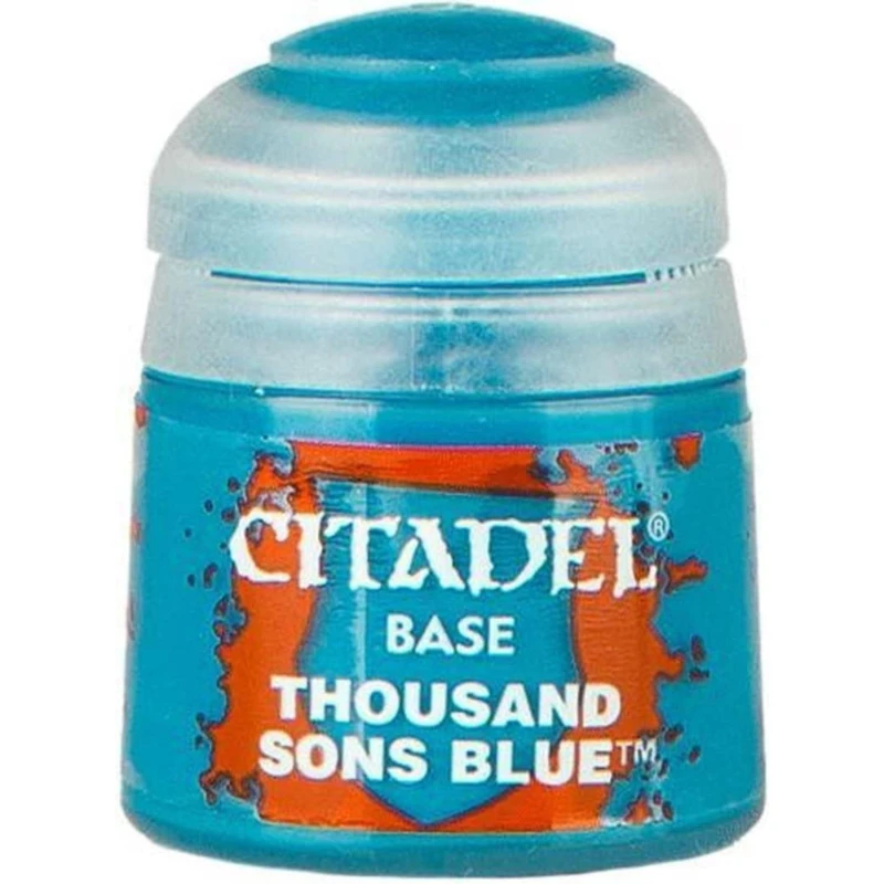 Image of Citadel Games Workshop Colour Base: Thousand Sons Blue (12ml) Paint Multi