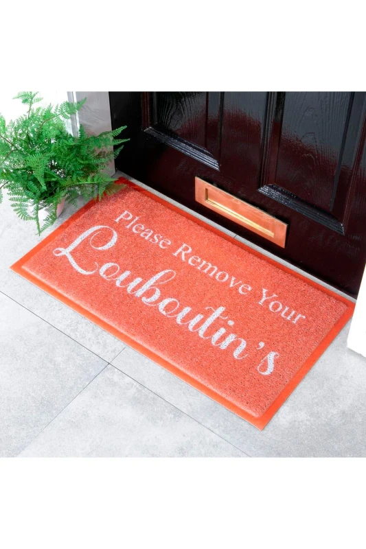 Image of Native Natural Please Remove Your Louboutins Doormat (70 X 40Cm)