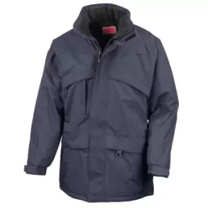Image of Result Mens Seneca Midweight Performance StormDri Waterproof Windproof Jacket (L) (Navy/Navy)