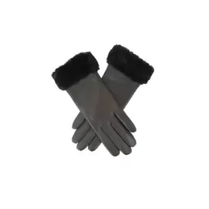 Image of Eastern Counties Leather Womens/Ladies Debbie Faux Fur Cuff Gloves (XL) (Black)