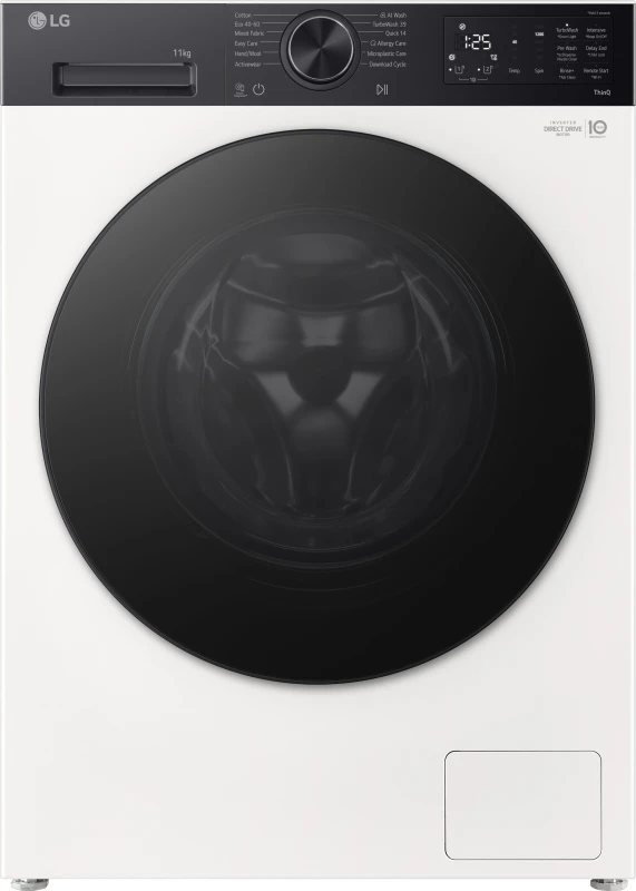 Image of LG X550 Series F4X5511THB 11kg Washing Machine with 1400 rpm - White - A Rated