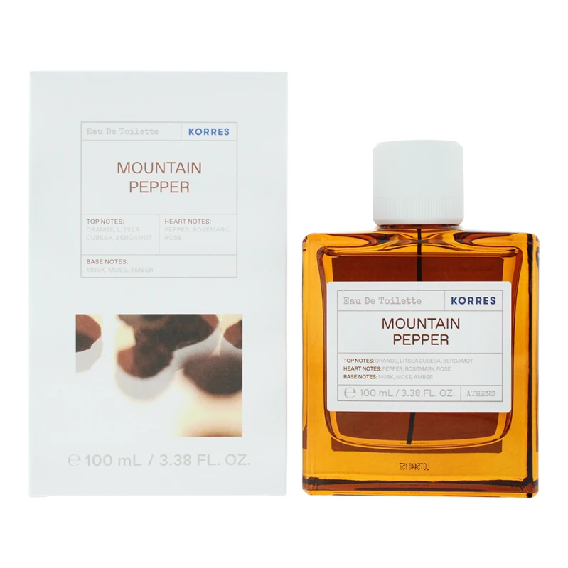 Image of Korres Mountain Pepper Eau de Toilette 100ml