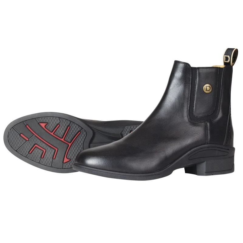 Image of Dublin Dublin Rapture Leather Jodhpur Boots in Black Size: 6 Black 6 Unisex 5059699425804