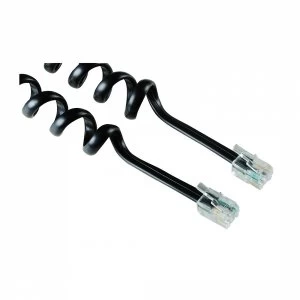 Image of Handset Cord 4P4C Modular Plug 4P4C Modular Plug 3m