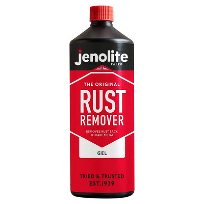 Image of Jenolite Original Rust Remover - Jelly - Rust Treatment - Removes Rust Back To Bare Metal - 1 Litre