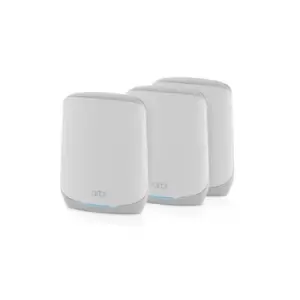 Image of Netgear Orbi RBK763S Tri-band (2.4 GHz / 5 GHz / 5 GHz) WiFi 6 (802.11ax) White 7 Internal