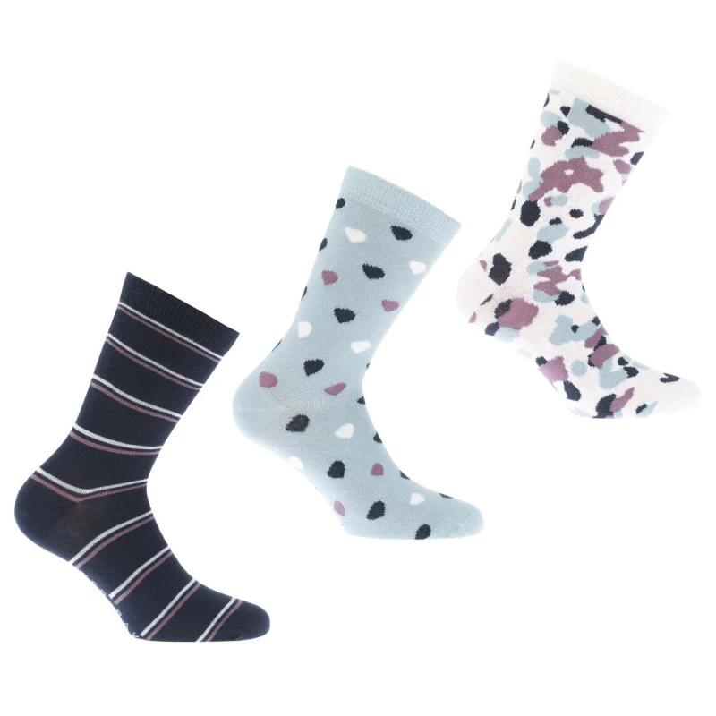 Image of Ted Baker 3 Pack Taygan Socks - None None One Size