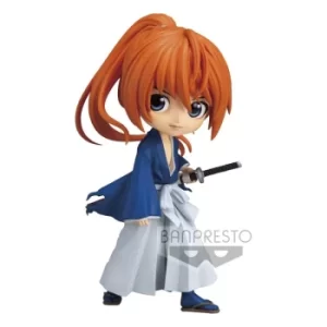 Image of Rurouni Kenshin Q Posket Mini Figure Himura Battousai Ver. A 14 cm