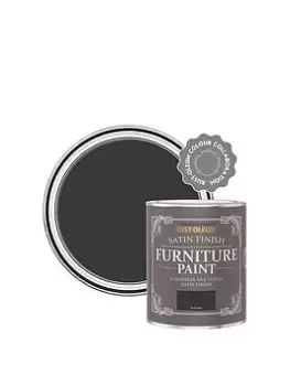 Image of Rust-Oleum Satin Finish Washable Furniture Paint In Dark Magic - 750 Ml Tin
