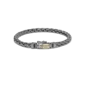 Image of BUDDHA TO BUDDHA Katja XS Bracelet Black Rhodium Shine Gold 14kt - Black