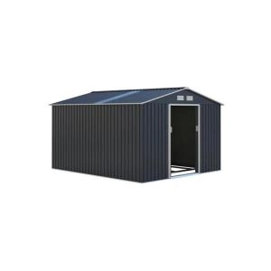 Image of Oxford Shed Grey 9.1ft x 10.5ft Garden & Outdoor