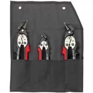Image of Bessey DSET29-15 Shape and Straight Cutting Snips Set in Pouch, BE770017