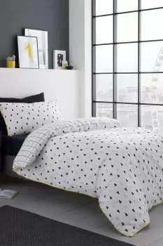 Image of 'Kite' 100% Cotton Reversible Duvet Cover Set