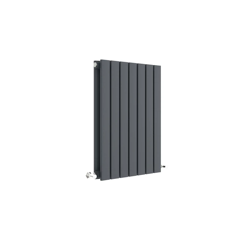 Image of Balterley Square Horizontal Double Panel Radiator 1449 BTU Anthracite 600x 412mm Grey