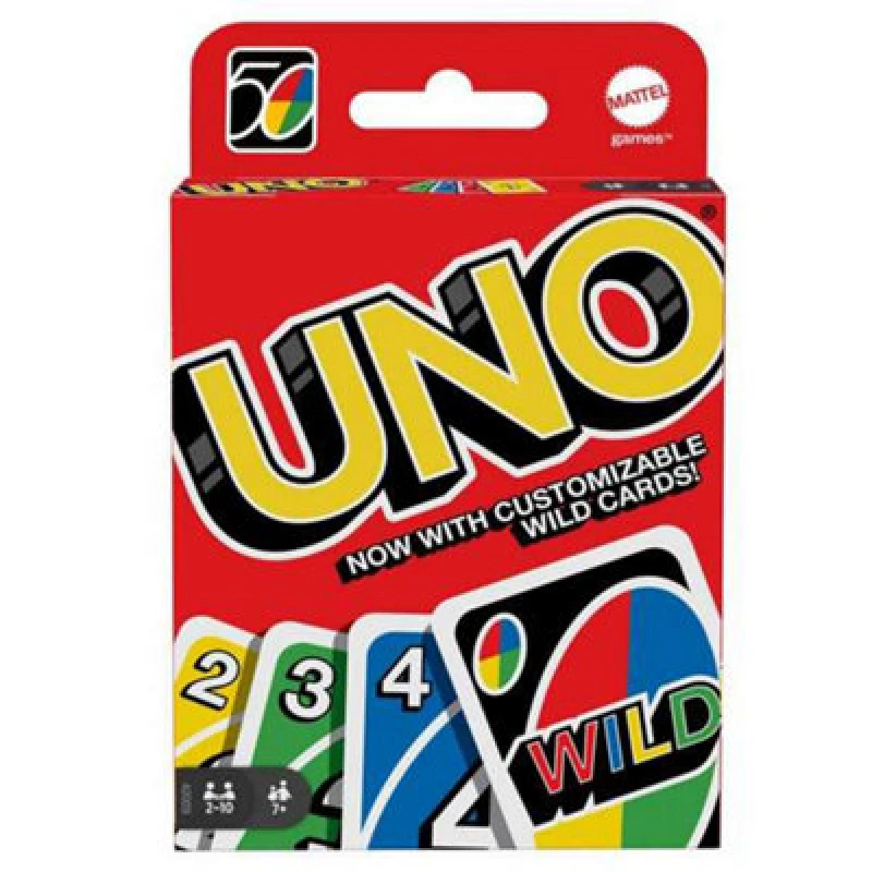 Image of Uno Classic Card Game for Kids and Adults for Family Game Night