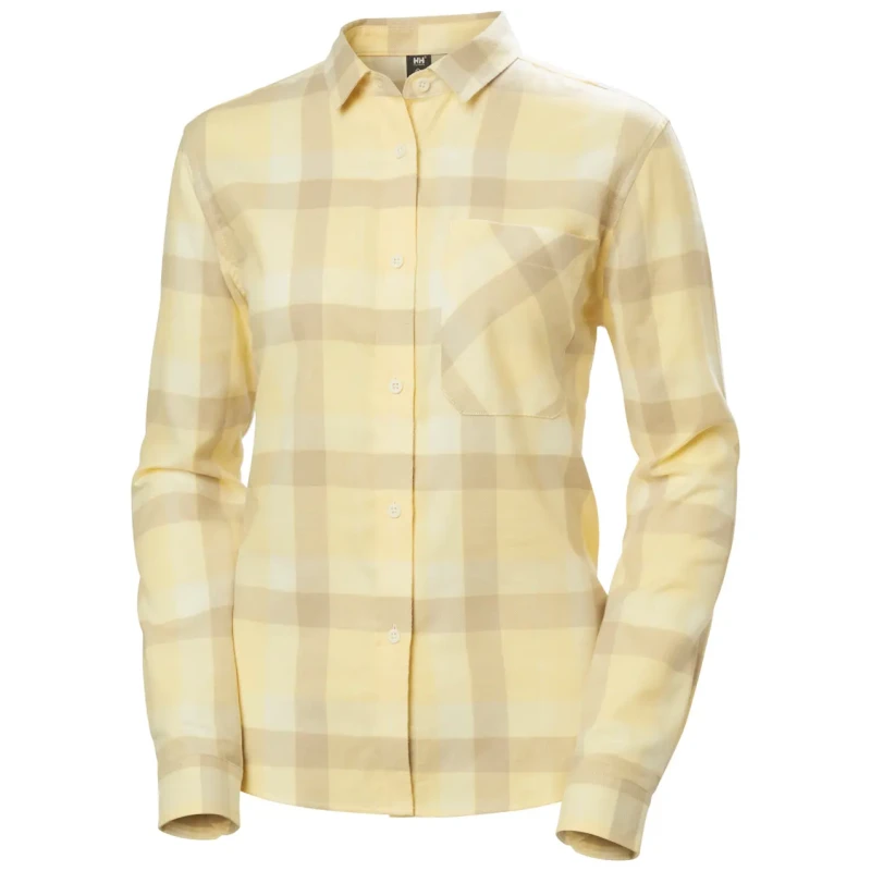 Image of Helly Hansen Womens long sleeve shirt Helly Hansen Lokka Jaune Female M