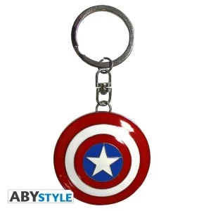Image of Marvel - Shield Captain America 3D Keychain