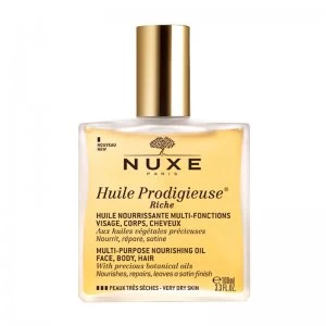 Image of NUXE Huile Prodigieuse Riche Multi Purpose Nourishing Oil