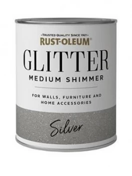 Image of Rust-Oleum Rust-Oleum Medium Shimmer Glitter Silver 750Ml