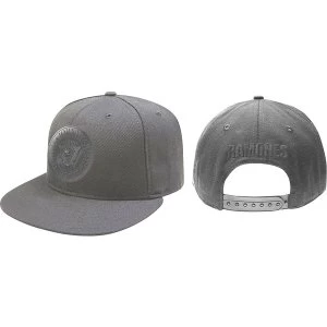 Image of Ramones - Presidential Seal Unisex Snapback Cap - Grey