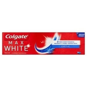 Image of Colgate Max White Optic Whitening Toothpaste 75ml