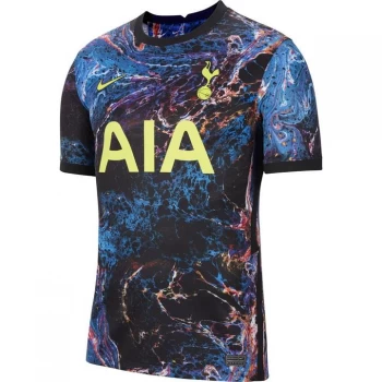 Image of Nike Tottenham Hotspur Away Shirt 2021 2022 - Black/Green