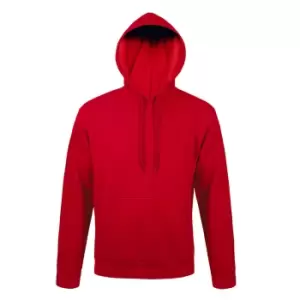 Image of SOLS Snake Unisex Hooded Sweatshirt / Hoodie (S) (Red)