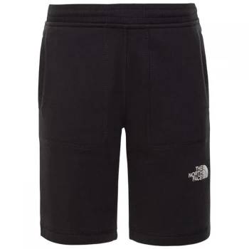 Image of The North Face Logo Shorts - Black KY4
