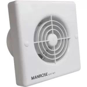 Image of Manrose QF100S 4.8W Quiet Axial Bathroom Extractor Fan