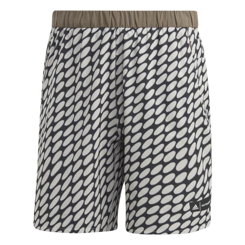 Image of Adidas X Marimekko Designed For Training Shorts Me Gym Short Mens - Brown Brown XS