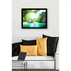 Image of SC1242 Multicolor Decorative Framed MDF Painting