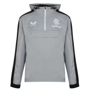 Image of Castore Rangers FC Anorak Mens - Grey