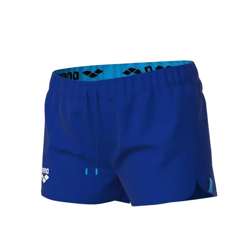 Image of Womens shorts Arena Team Solid Bleu Female S