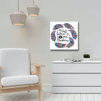 Image of 45452019C - 019 Multicolor Decorative Canvas Painting