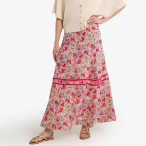 Image of Aliya Floral Maxi Skirt