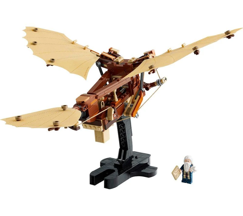 Image of Lego Icons Leonardo Da Vinci&Rsquo;S Flying Machine Desk Decor Set For Adults 10363 One Colour WBFZX Unisex
