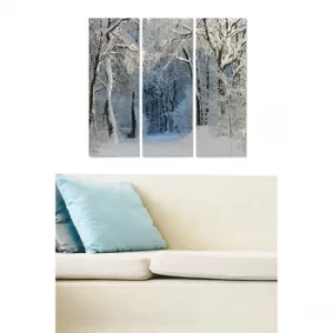 Image of MDF343512 Multicolor Decorative MDF Painting (3 Pieces)