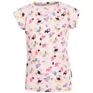 Image of Trespass Girls Vivid T-Shirt (2-3 Years) (Candyfloss Pink)