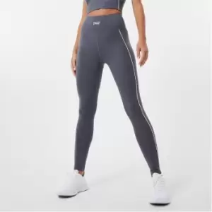 Image of Everlast High Waist Panel Leggings - Grey