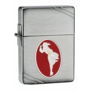 Image of Zippo 1935 Replica Windy Collectible Of The Year Brushed Chrome Lighter