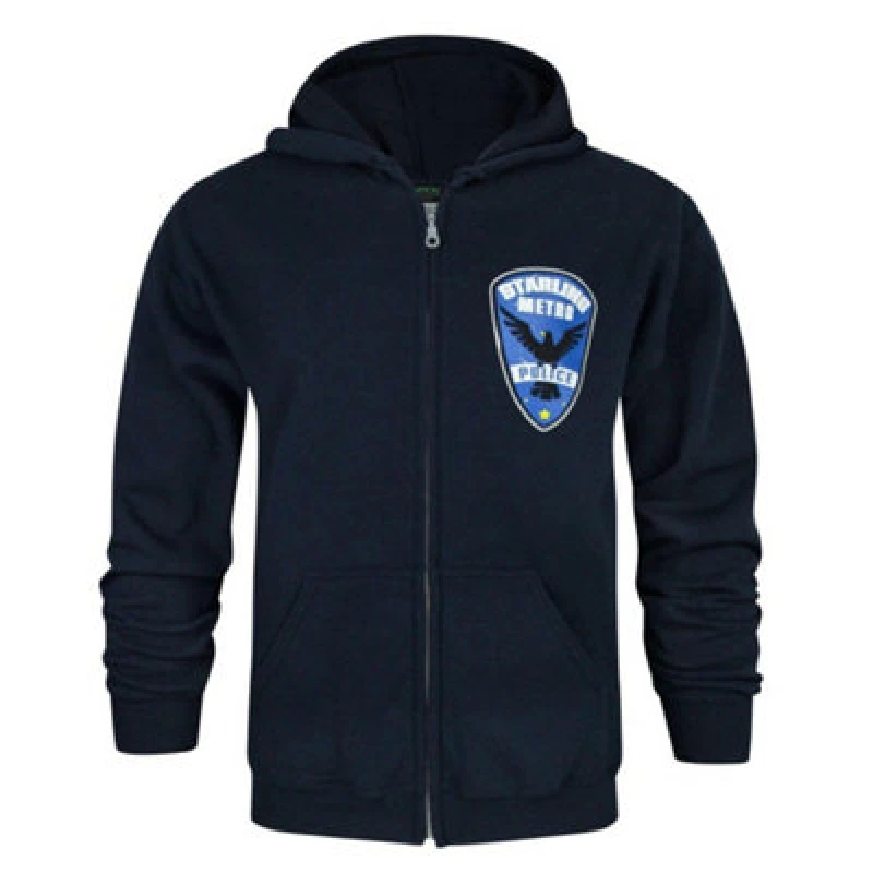Image of DC Comics Hoodie Blue male