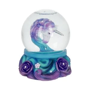 Image of Pure Elegance Unicorn Snowglobe