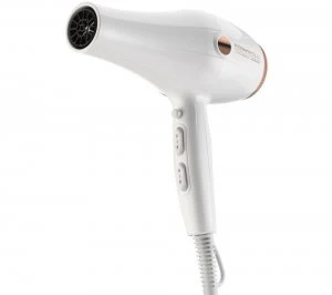 Image of Beauty X Kendall Jenner Pro White and Rose Gold 327406 1800W Hair Dryer