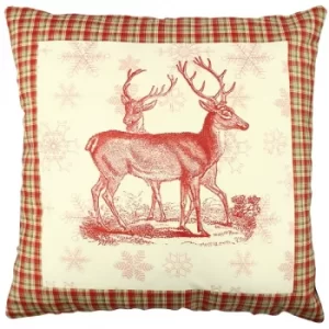 Image of A11842 Multicolor Cushion Reindeer 4