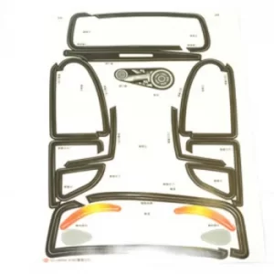 Image of Carisma M10Dt Volkswagen Beetle Sticker Sheet