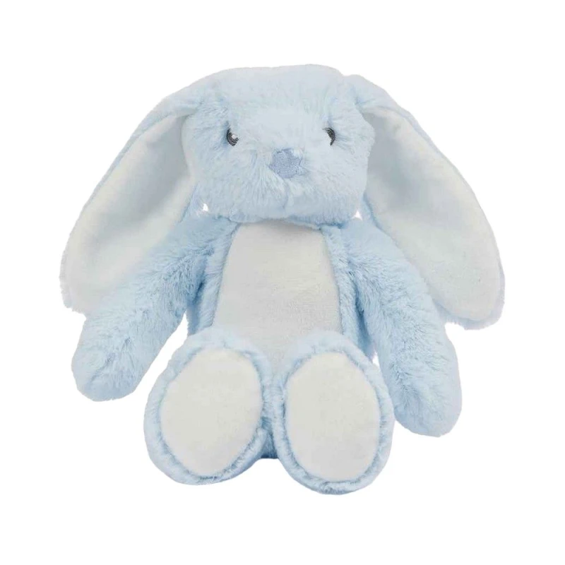 Image of Mumbles Bunny Plush Toy in Blue Size: Medium Blue Unisex M