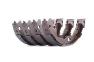 Image of BREMBO Handbrake Shoes RENAULT,TOYOTA,NISSAN S 56 545 44060029VA,44060CY025,44060JE27A Parking Brake Pads,Handbrake Pads,Brake Shoe Set, parking brake