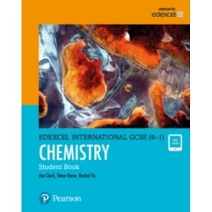 Image of Edexcel International GCSE (9-1) Chemistry Student Book: print and ebook bundle by Jim Clark (Mixed media product, 2017)